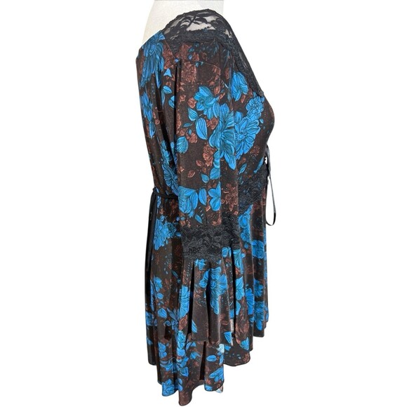 Vtg Women’s Babydoll Top Whimsigoth Dark Romantic Fairy Grunge Coquette Sz 1x - Picture 4 of 5